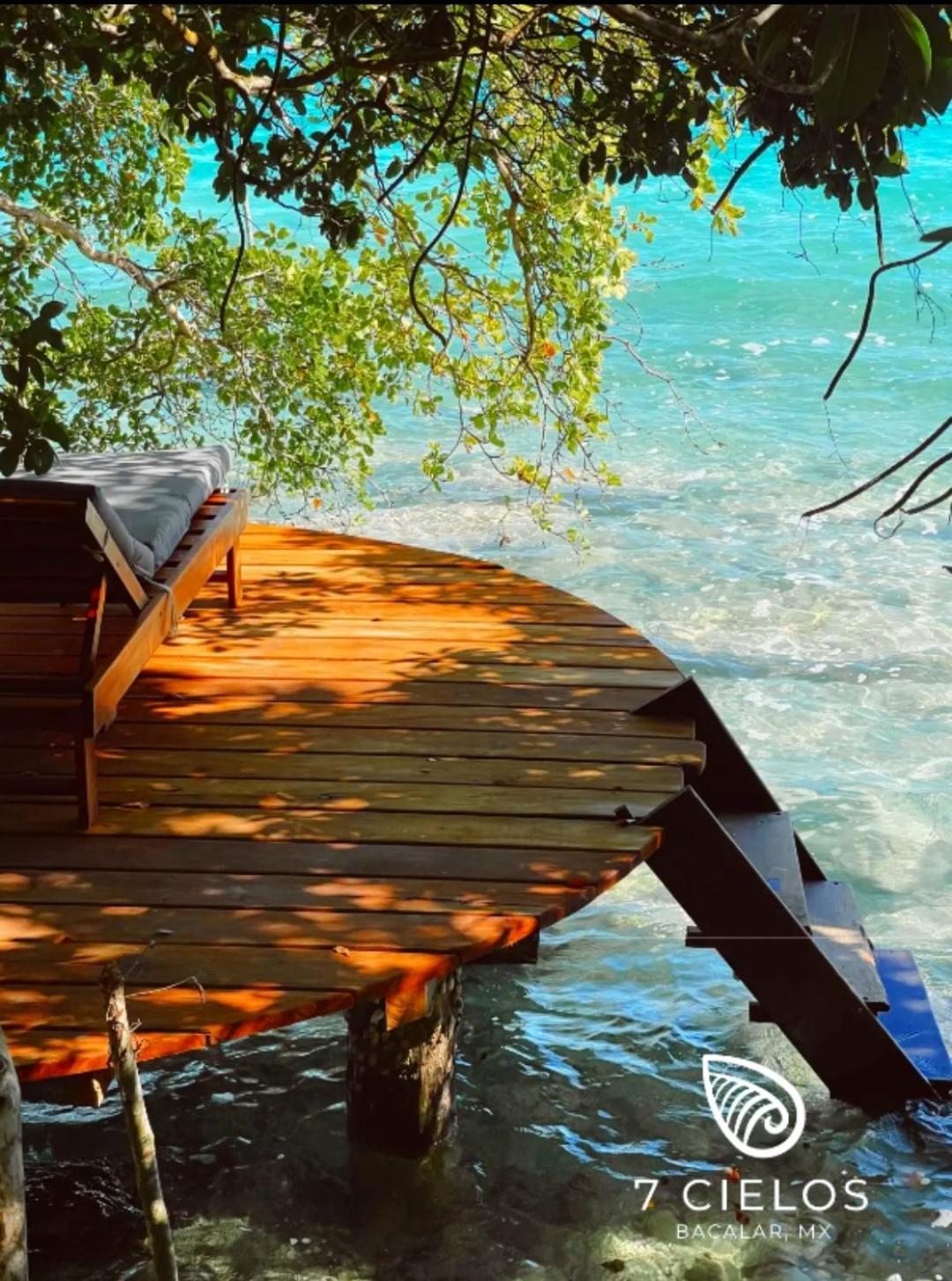 7 Cielos Bacalar. Exterior foto